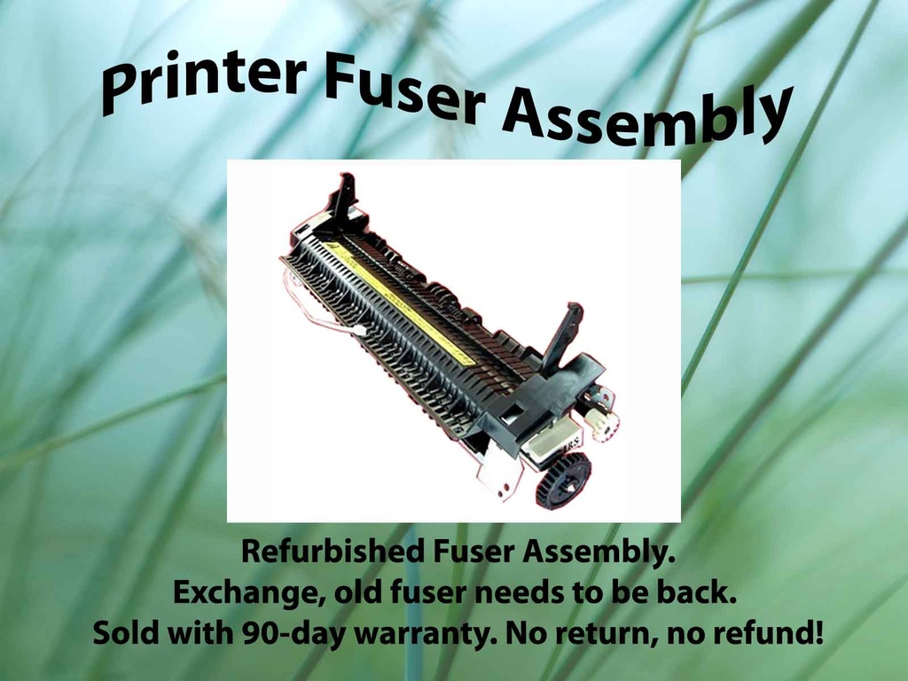 Renewed FUHP1012F Fuser Assembly HP Laserjet 1012 1020 3030 3044 Series RM1-2086 No Core Exchange 110V