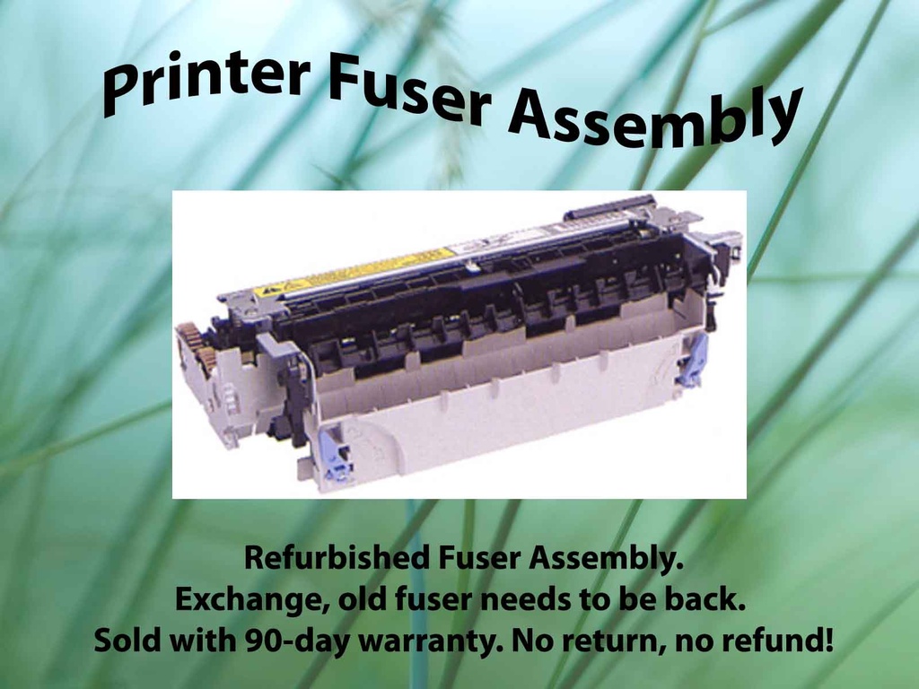 [FUHP4100F] Renewed FUHP4100F Fuser Assembly for HP LaserJet 4100 4101 Series RG5-5063 No core Exchange 110V