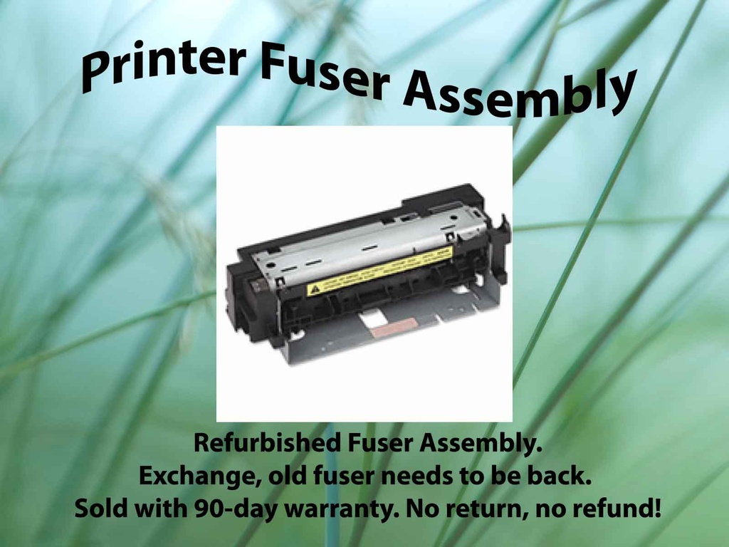 Fuser Assembly for HP Laserjet 4 4M RG5-0454 No Core Exchange