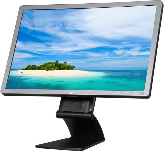[HPEDE241i-NoStand] Renewed HP EliteDisplay E241i 24" Widescreen 1920 x 1200 IPS LED Backlit Monitor Silver With 90 Days Warranty (No stand)