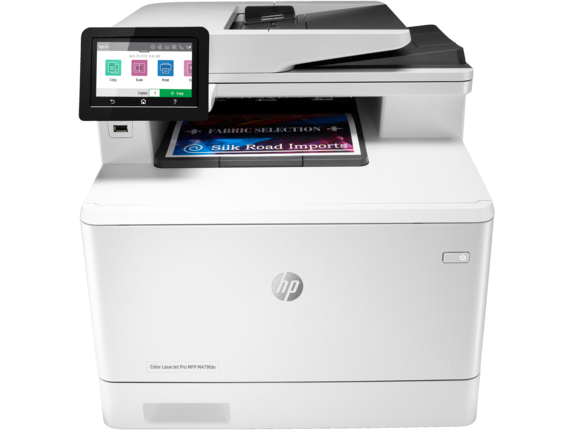 Renewed HP Color Laserjet Pro Multifunction M479FDN Fax/Duplex/Network Laser Printer  With 90 Days Warranty