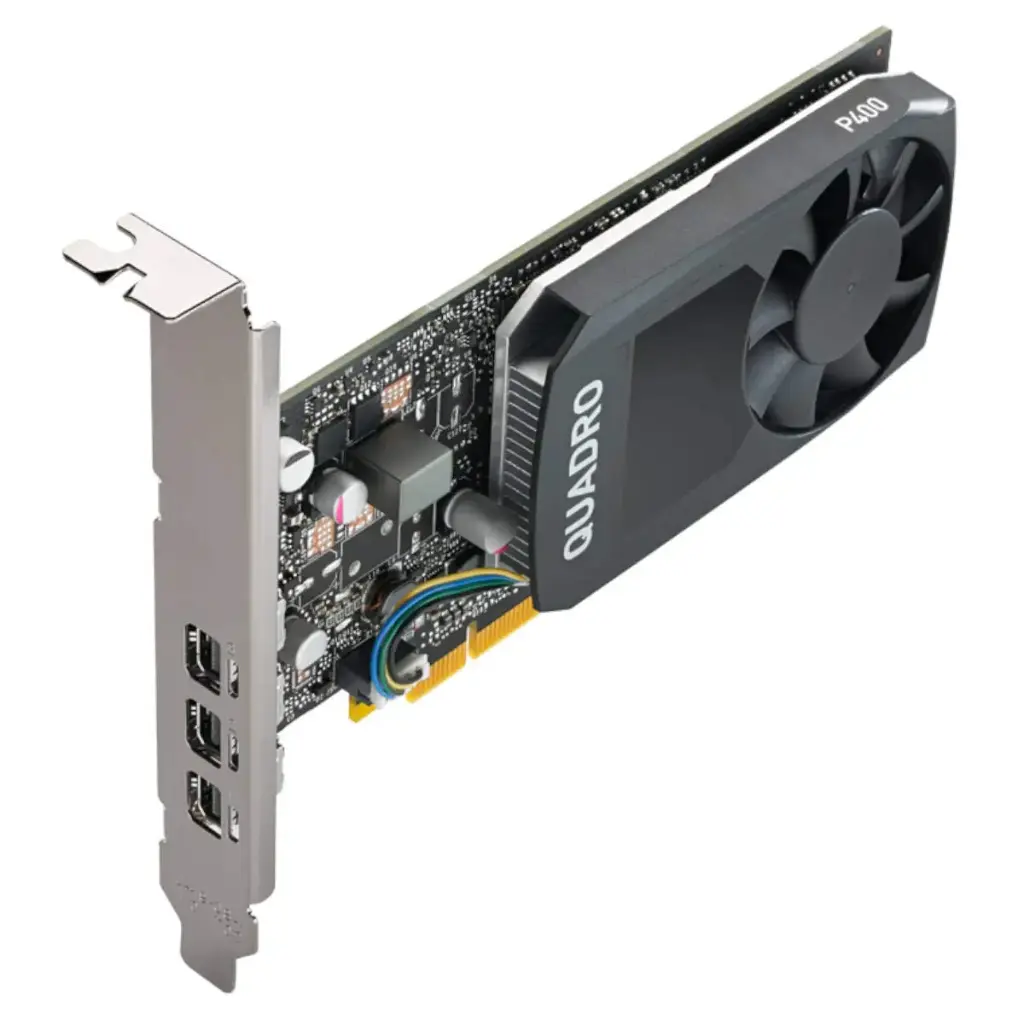 NVIDIA Quadro P400 Graphics Card 2 GB GDDR5 PCI Express 3.0X16 Low Profile 3XMini DisplayPort With 90 Days Warranty