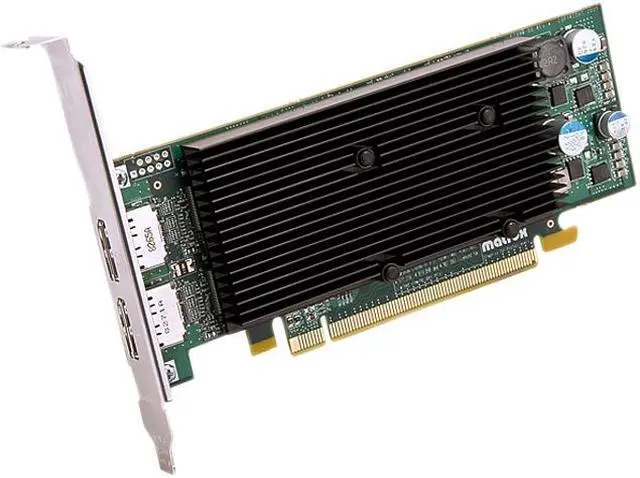 Matrox Graphics M9128 LP M9128-E1024LAF 1GB DDR2 PCIE x16 Graphics Video Card Dual DP With 90 Days Warranty