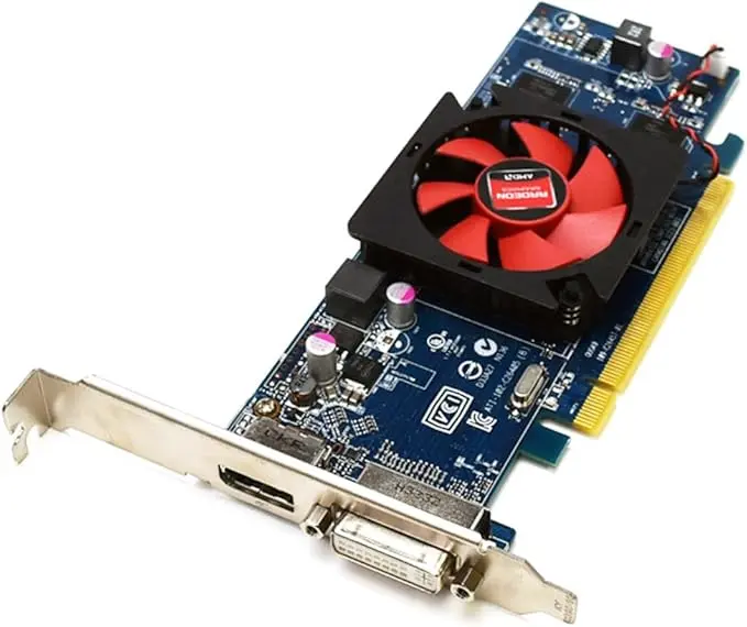 AMD Radeon Graphics C264 Graphics Video Card 1GB DDR3 PCI Express X16 DVI-Display Port Low Profile With 90 Days Warranty