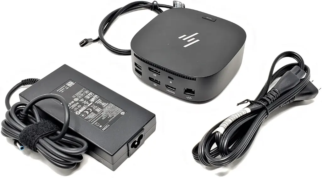 Renewed HP USB-C Dock G5 5TW10UT Universal Docking Station DP HDMI USB 3.0 With 120W AC Adapter & 90 Days Warranty
