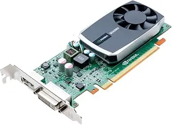NVIDIA Quadro 600 Graphics Video Card 1GB DDR3 PCI Express Gen 2x16 DVI-I DL and DisplayPort With 90 Days Warranty