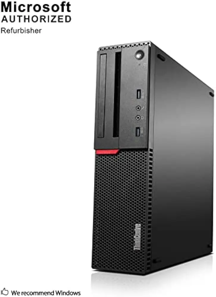 [LOTCM800S-i5-6500] Renewed Lenovo ThinkCentre M800 SFF Desktop PC Intel Core i5 i7 6th Gen  Windows 10 With 90 Days Warranty (Intel Core i5-6500 @ 3.20GHz)
