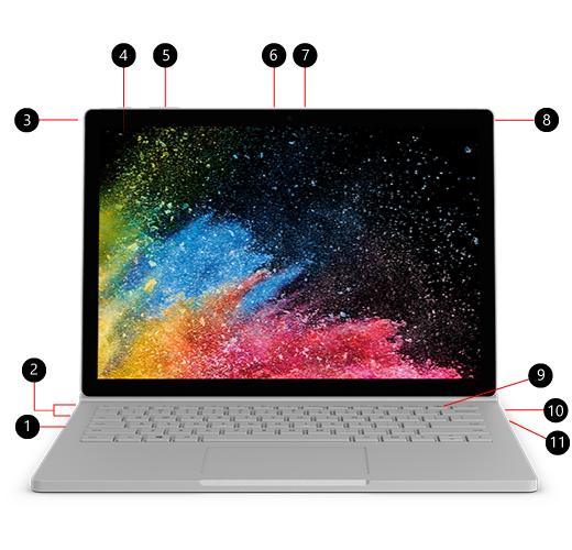 Renewed Microsoft Surface Book I7-6600U 16GB Ram 1TB GB SSD WIN 10 With 90-day warranty
