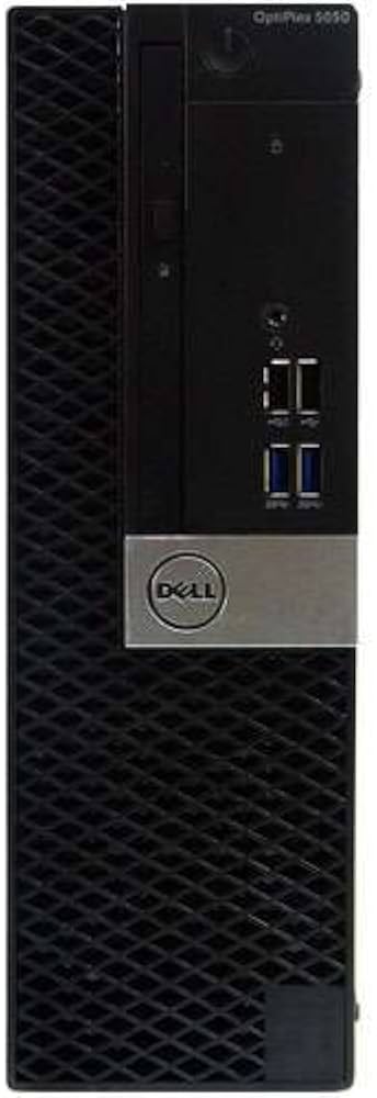 Renewed Dell OptiPlex 5055 SFF Desktop PC AMD Ryzen 3 2200G PRO X4 3.4GHz 8GB RAM 256GB SSD Windows 10 With 30 days Return, 90 Days Exchange