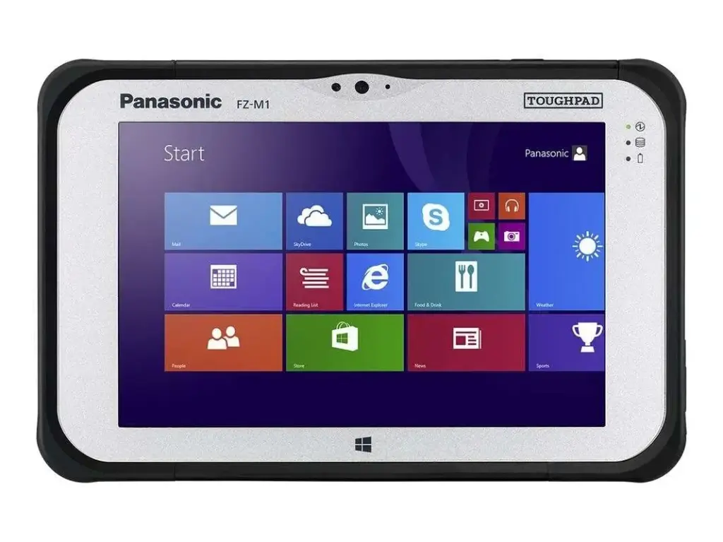 Renewed Panasonic FZ-M1 Toughbook i5-7Y57 10.1-inch WUXGA Multi Touch + Digitizer 8GB 256GB SSD WiFi Bluetooth 4G LTE Dual Pass 2 Cameras Windows 10 Pro