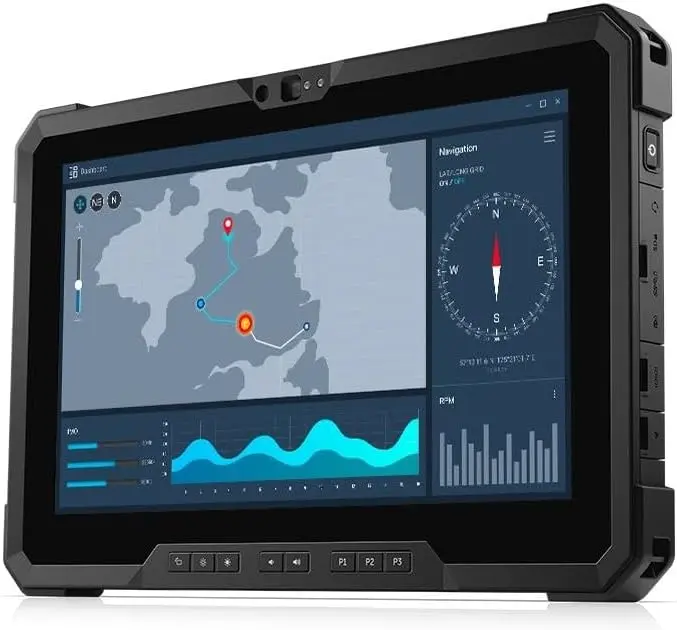 Renewed Dell Latitude 7220 Rugged Extreme Tablet Intel Core i7-8665U@1.90GHz 16GB RAM 512GB SSD Webcam Windows 10 With 90 Days Warranty