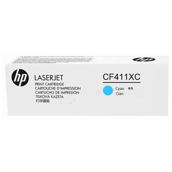 Genuine HP 410X CF411XC Cyan Toner Cartridge for LaserJet Pro M452, MFP M477