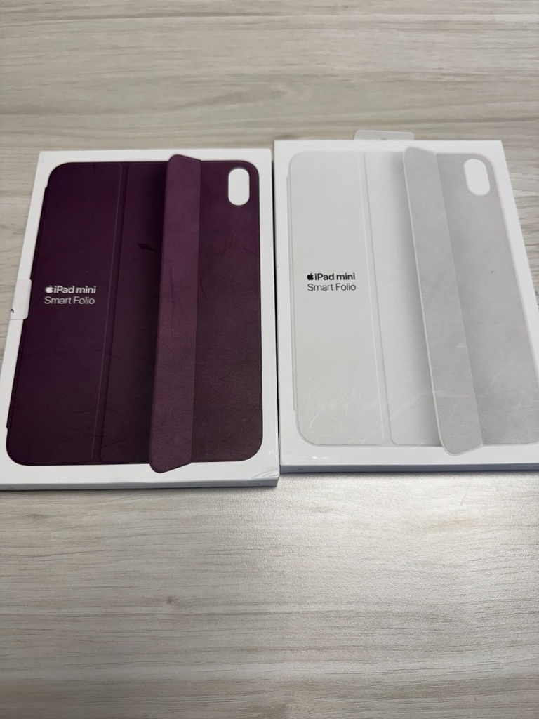 One Apple iPad mini 6 Smart Folio [ White ] MM6H3ZM/A New Sealed