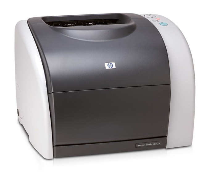 Hewlett Packard LaserJet 2550N Color Printer, Q3704A 20 PPM Black, 4 PPM Color, Networking 