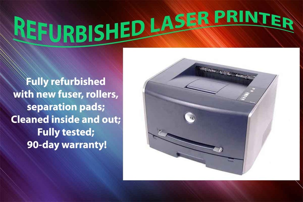 Renewed Dell 1710STD 1710 Laser Printer 220-0375 With Existing Toner & 90 days warranty