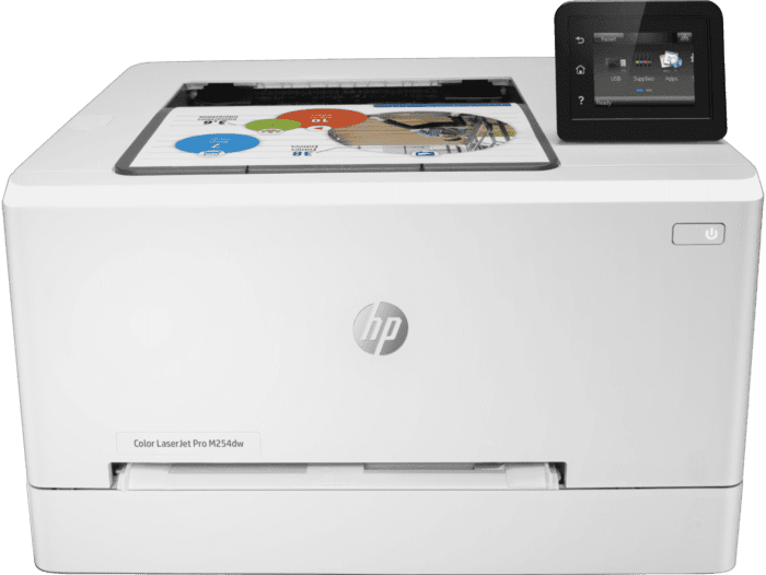 Renewed HP Color LaserJet Pro M254dw Laser Printer T6B60A USB|Network|Wireless Duplex With 90 Days Warranty