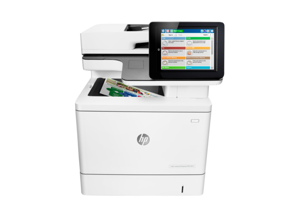 Renewed HP Color LaserJet Enterprise MFP M577dn Color Laser Printer Copier Scanner B5L46A USB|Network duplex With 90 Days Warranty
