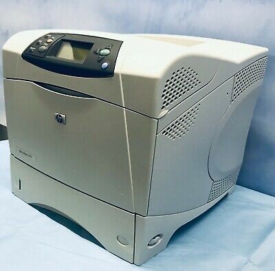 Renewed HP LaserJet 4300n 4300 Laser Printer Q2432A With Existing Toner & 90 days warranty