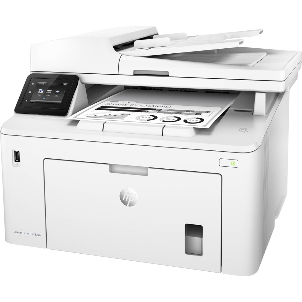 Renewed HP LaserJet Pro MFP M227FDW Printer Copier Fax Scanner G3Q75A USB|Network|Wireless duplex With 90 Days Warranty