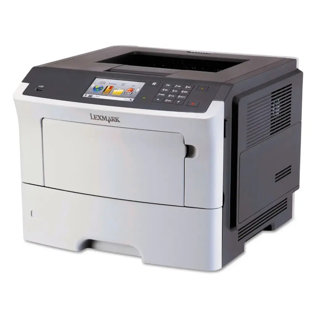 [LXMS610de-35S0500] Renewed Lexmark MS610 Series MS610de Laser Printer 35S0500 Network Ready Duplex With 90 Days Warranty (Lexmark MS610de)