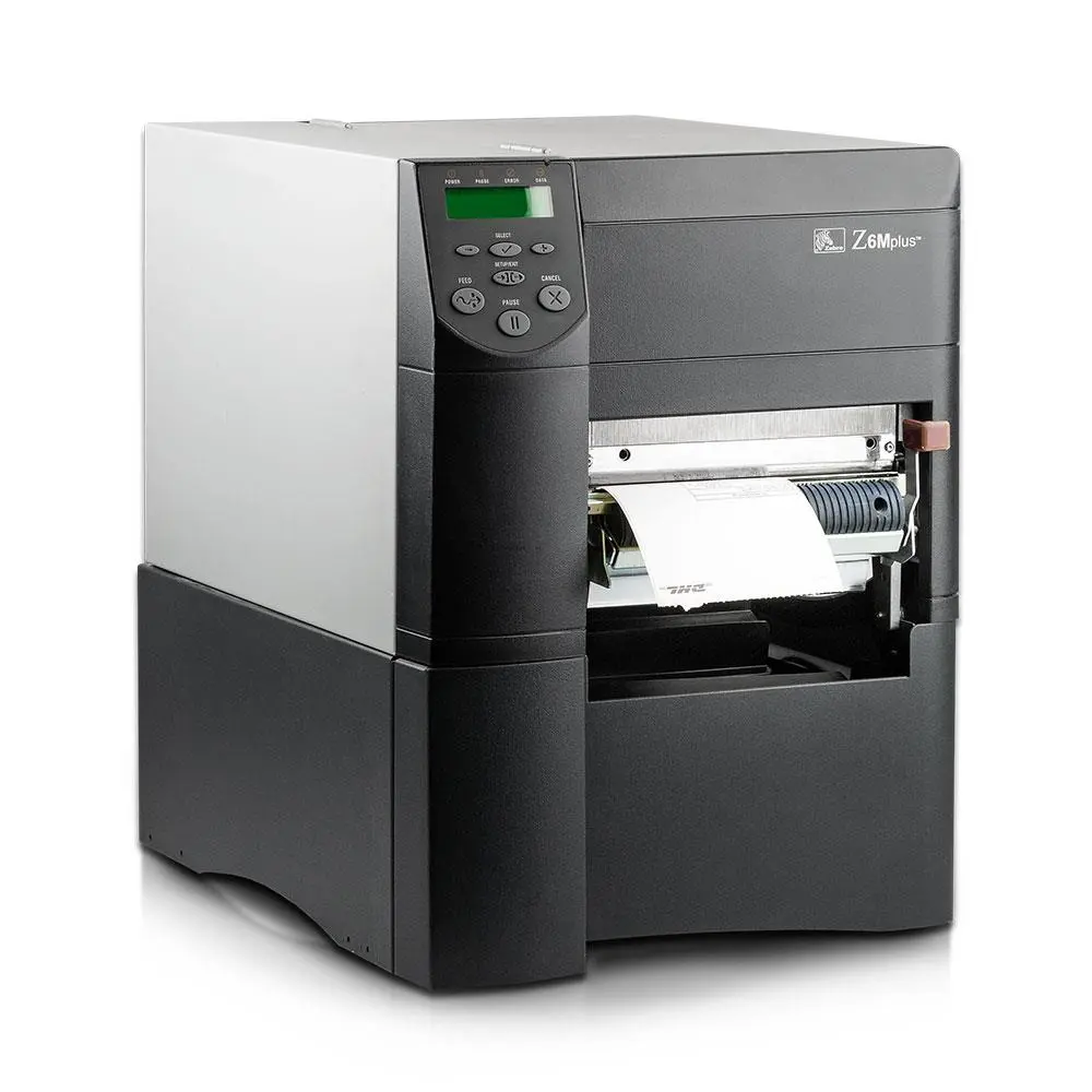 Renewed Zebra Z6MPlus Direct Thermal & Thermal Transfer Industrial Label Printer Z6M00-3001-0020 With 90 Days Warranty