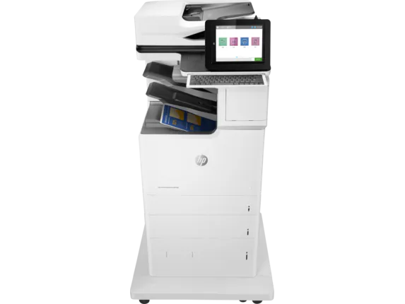 [HPM682z-J8A17A] Renewed HP Color LaserJet Enterprise Flow MFP M682z Multifunction Printer J8A17A Scanner Network Duplex With 90 Days Warranty (HP M682z)