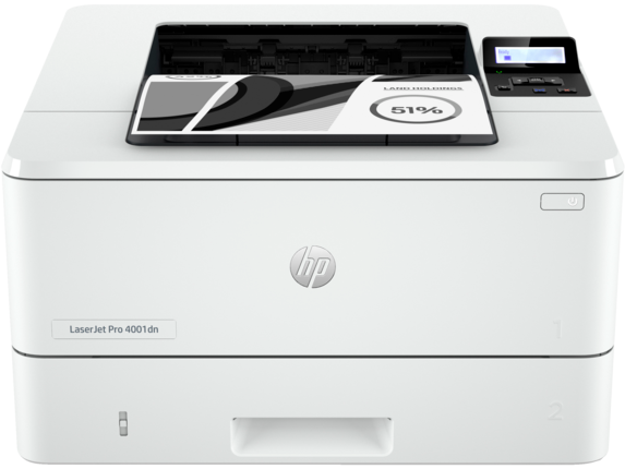 Renewed HP Laserjet Pro 4001dn Black & White Printer 2Z600F With Existing Toner & 90 days warranty