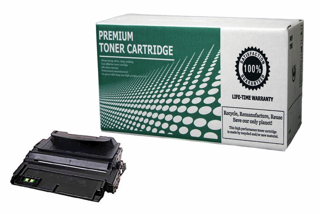 Remanufactured Toner Cartridge HP42A Replacement for HP Q5942A Used for HP 4250/4350 Series Black 10,000