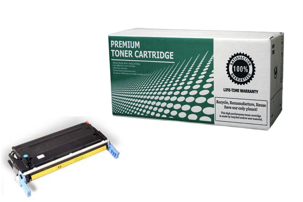 Remanufactured HPC9722A Yellow Toner Cartridge for HP 4600 4650 Series C9722A 8K