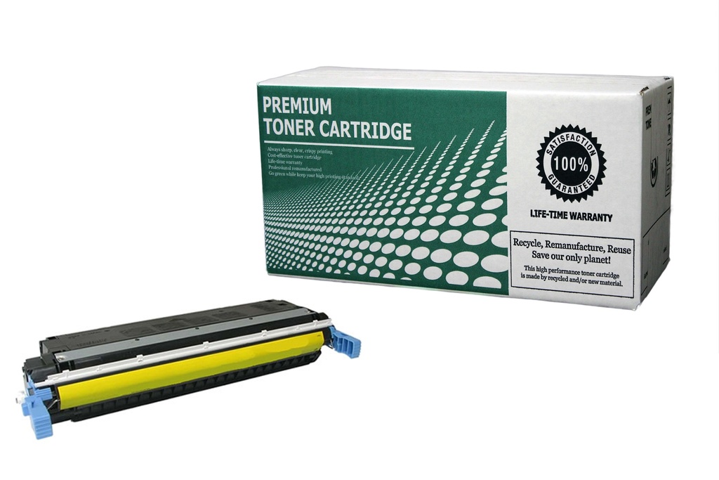 Remanufactured Toner Cartridge HPC9732A Replacement for HP C9732A Used for HP 5500 5550 5500dn 5550dn 5500dtn 5550dtn Series Yellow 12,000