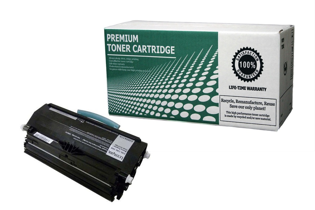 Remanufactured Toner Cartridge LXX264HA Replacement for Lexmark X264H11G Used for Lexmark X264 X363 & X364 MFP Series Black 9,000