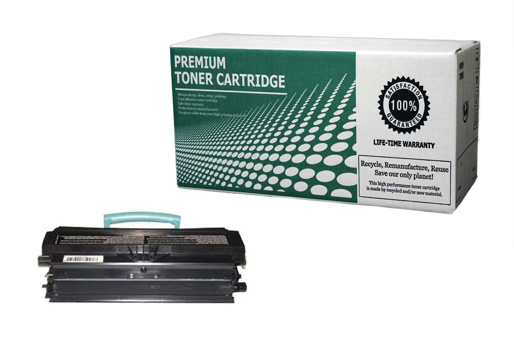 Remanufactured Toner Cartridge LXE450H Replacement for Lexmark E450A21A Used for Lexmark E450 Series Black 6,000
