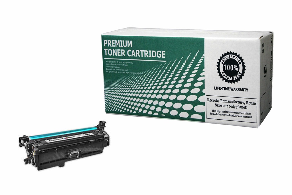 [HPCE260X] Remanufactured Toner Cartridge HPCE260X Replacement for HP CE260A Used for HP Color Laserjet CP4525 Series Black 17,000