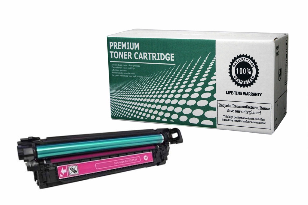 Remanufactured Toner Cartridge HPCE263A Replacement for HP CE263A Used for HP Color Laserjet CP4025 CP4525 Series Magenta 11,000