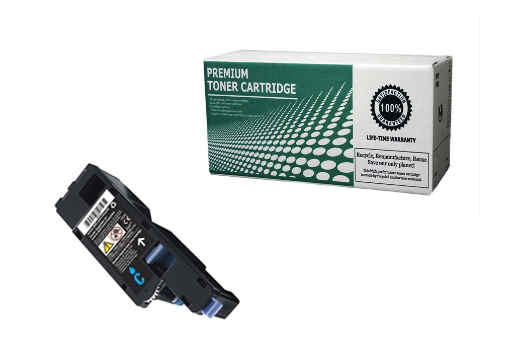 Remanufactured Xerox Phaser 6000 6010 Workcentre 6015 Cyan Toner Cartridge 106R01627