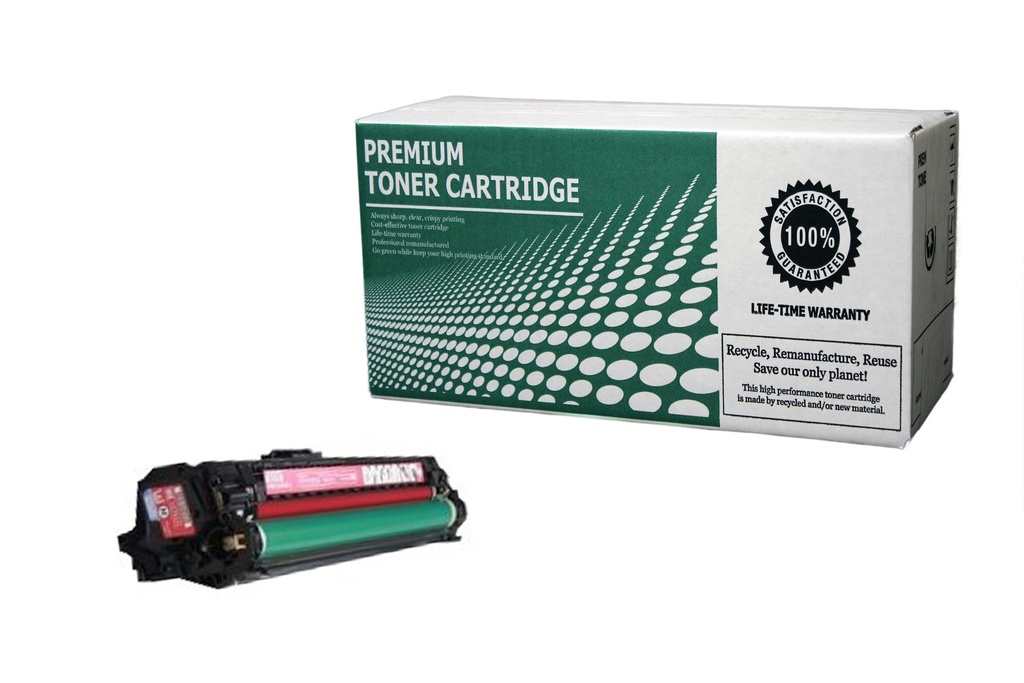 Remanufactured Toner Cartridge HPCE273A Replacement for HP CE273A Used for HP Color Laserjet CP5525 M750dn Canon LBP-9600 9500 9100 Series Magenta 15,000