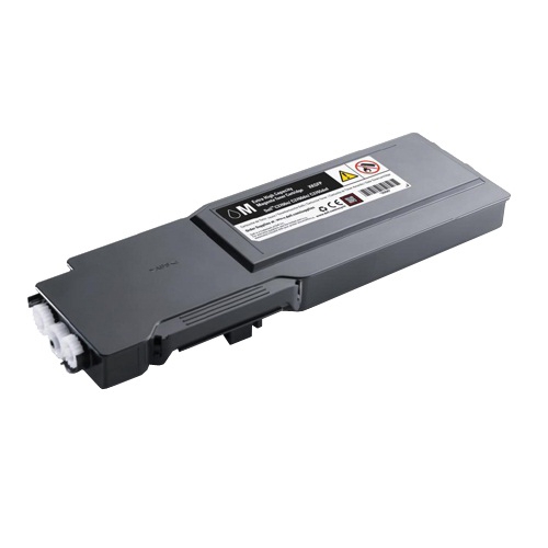 Remanufactured Toner Cartridge DLC3765M Replacement for Dell 331-8431 Used for Dell C3760N C3760DN C3765DNF Series Magenta 9000