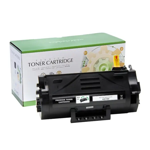 Remanufactured Toner Cartridge LX621H Replacement for Lexmark 62D1H00 Used for Lexmark MX710, MX711, MX810, MX811 MX812 MFPs Series Black 25000