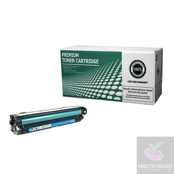 Remanufactured Toner Cartridge HPCE341A Replacement for HP CE341A Used for HP Laserjet Enterprise 700 Color M775 Series Cyan 16,000