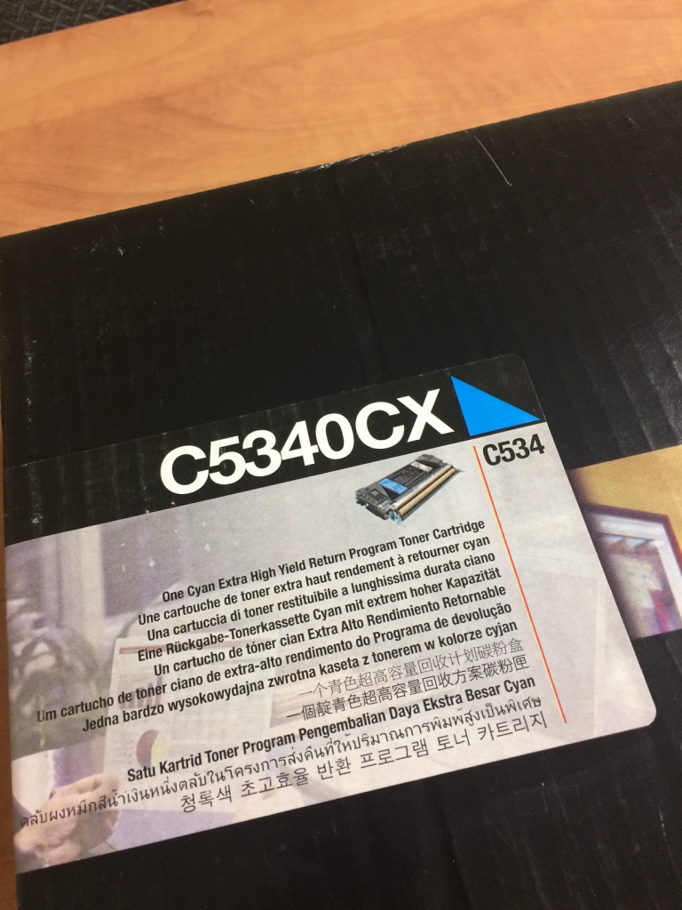 Lexmark Original C5340CX Cyan toner cartridge for C534 C534n C534dn C534dtn series Extra HY