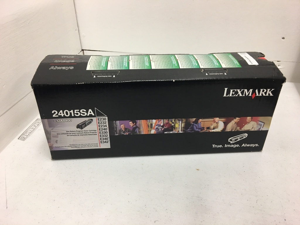 Genuine Lexmark 24015SA 12A8400 Black Toner Cartridge For E230, E240, E330 and E340 Series Printers