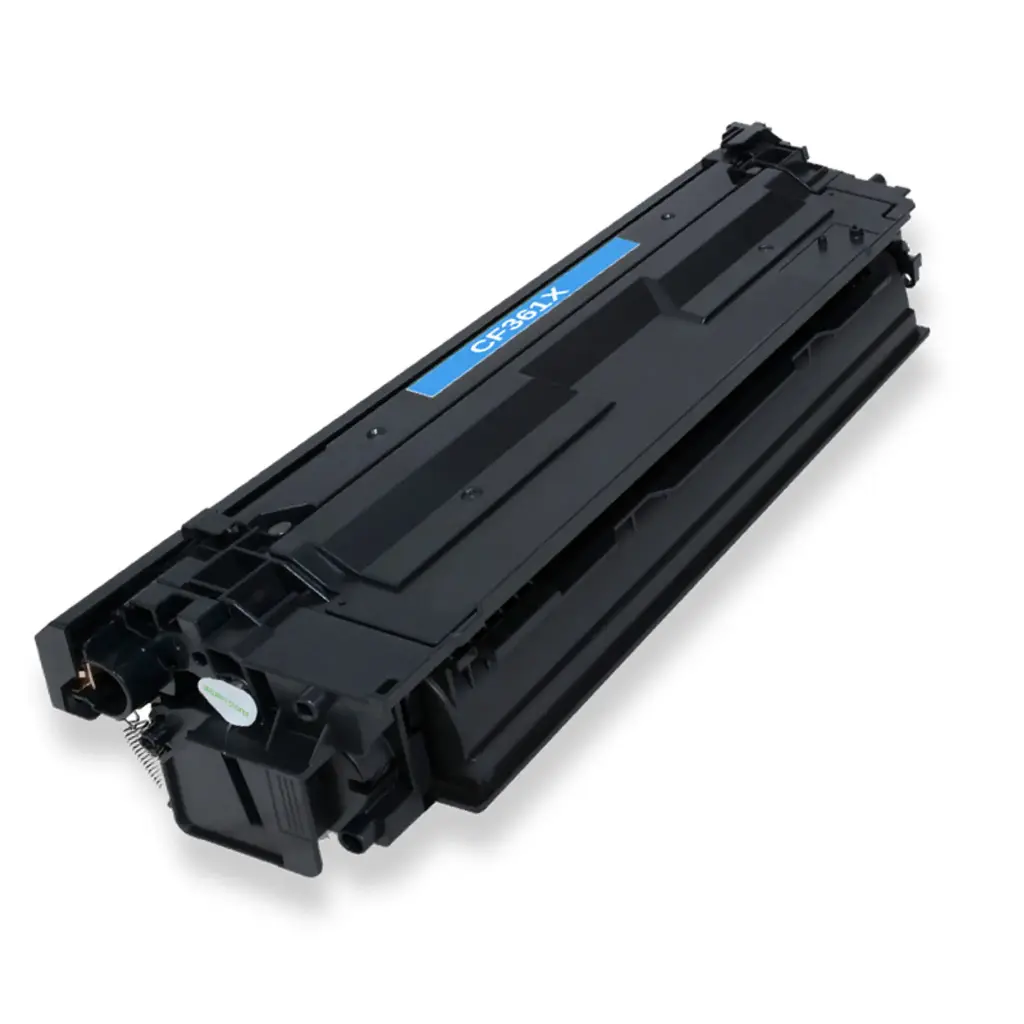 Compatible Toner Cartridge HPCF361X Replacement for HP CF361X Used for HP Color Laserjet Enterprise M553n M577dn Series Printers Cyan 9,500