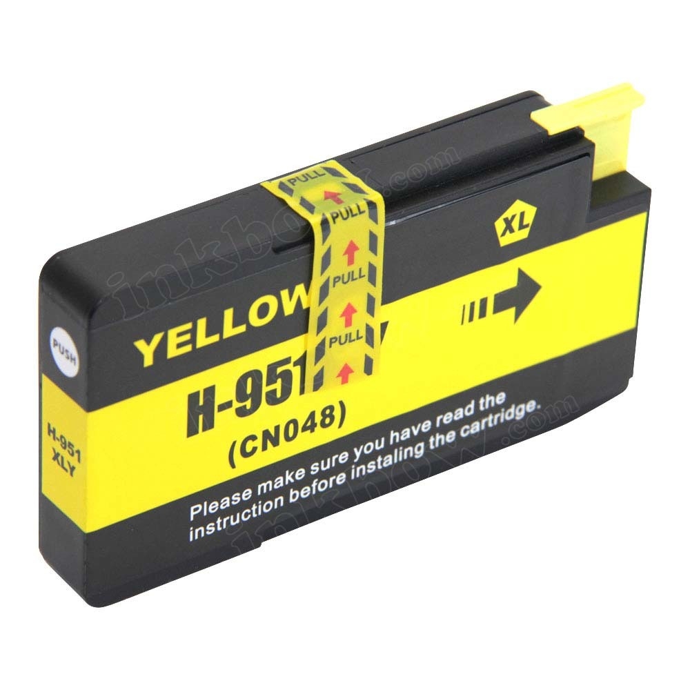 Remanufactured HP951XL High Yield Yellow CN048AC CN048AC#140 951XL for OfficeJet 8600