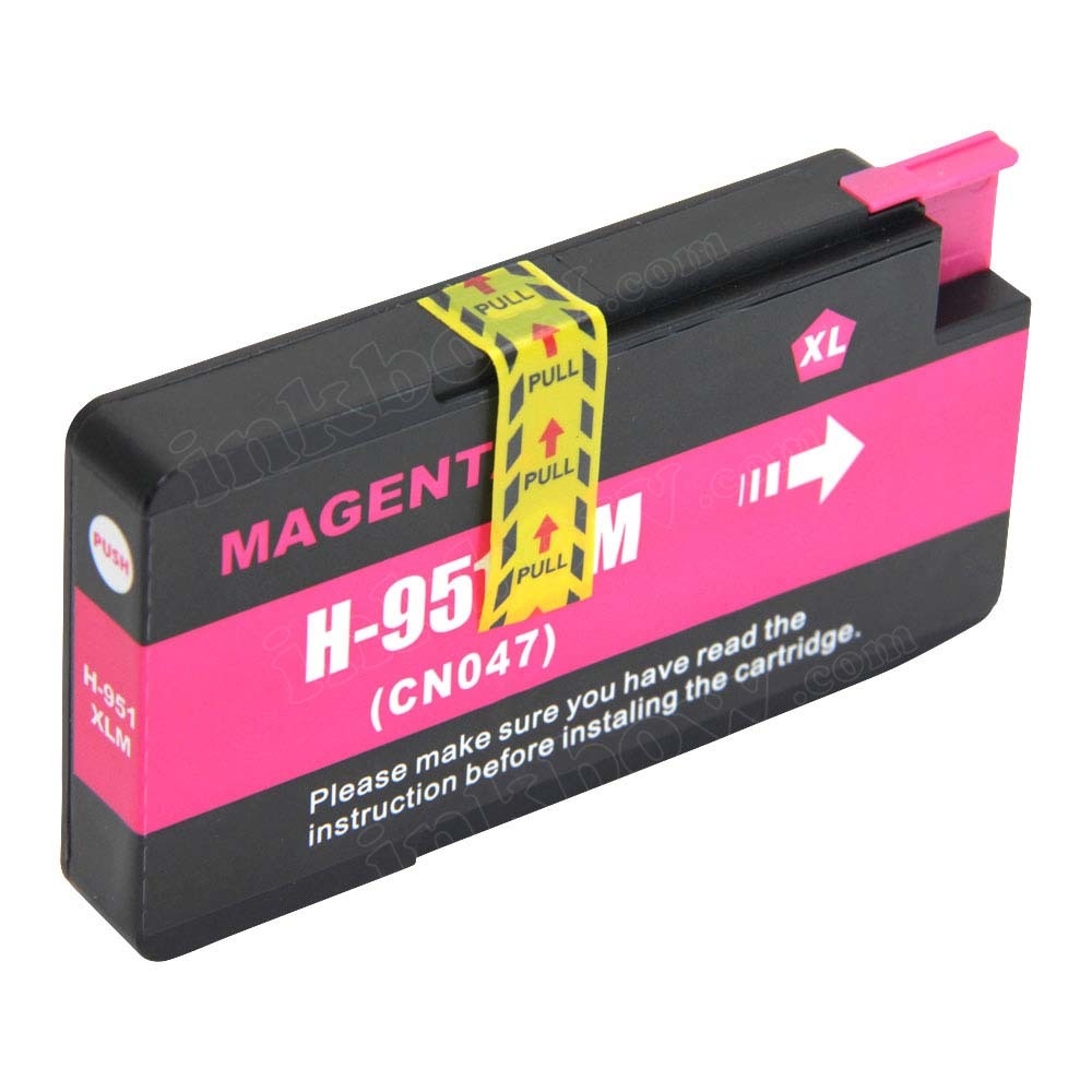 Remanufactured HP951XL Magenta CN047AC CN047AC#140 951XL for OfficeJet 8600