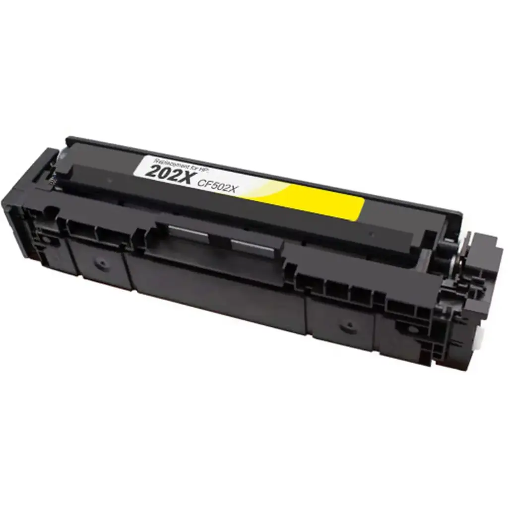 [SHPCF502X] Compatible Yellow Toner Cartridge SHPCF502X Replacement for CF502X Used for HP Color LaserJet Pro M254 M280 M281 Series Printers High Yield 2,500