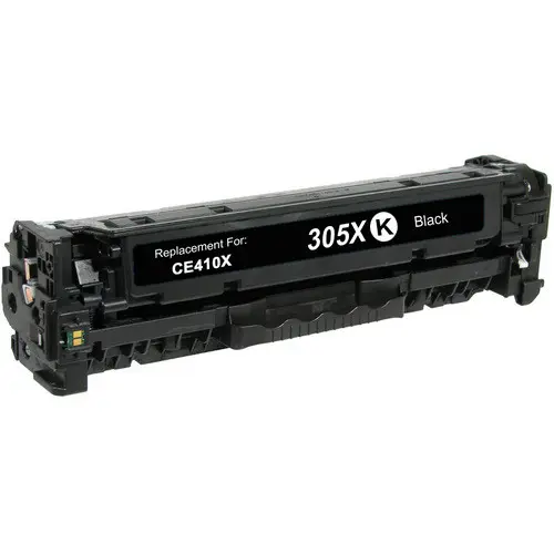 [SHPCE410X] Compatible SHPCE410X Black Toner Cartridge for HP M375nw MFP, M451nw M451dn M451dw M475dn M475dw MFP Series CE410X 305X High Yield 4K