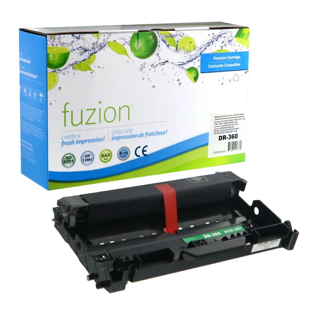 Compatible Brother SBRDR360 Drum Unit for Brother DCP-7030 DCP-7040 DCP-7045N HL-2140 HL-2150N HL-2170W MFC-7320 MFC-7340 MFC-7345DN MFC -345N MFC-7440N MFC-840W ASeries Printer DR-360 