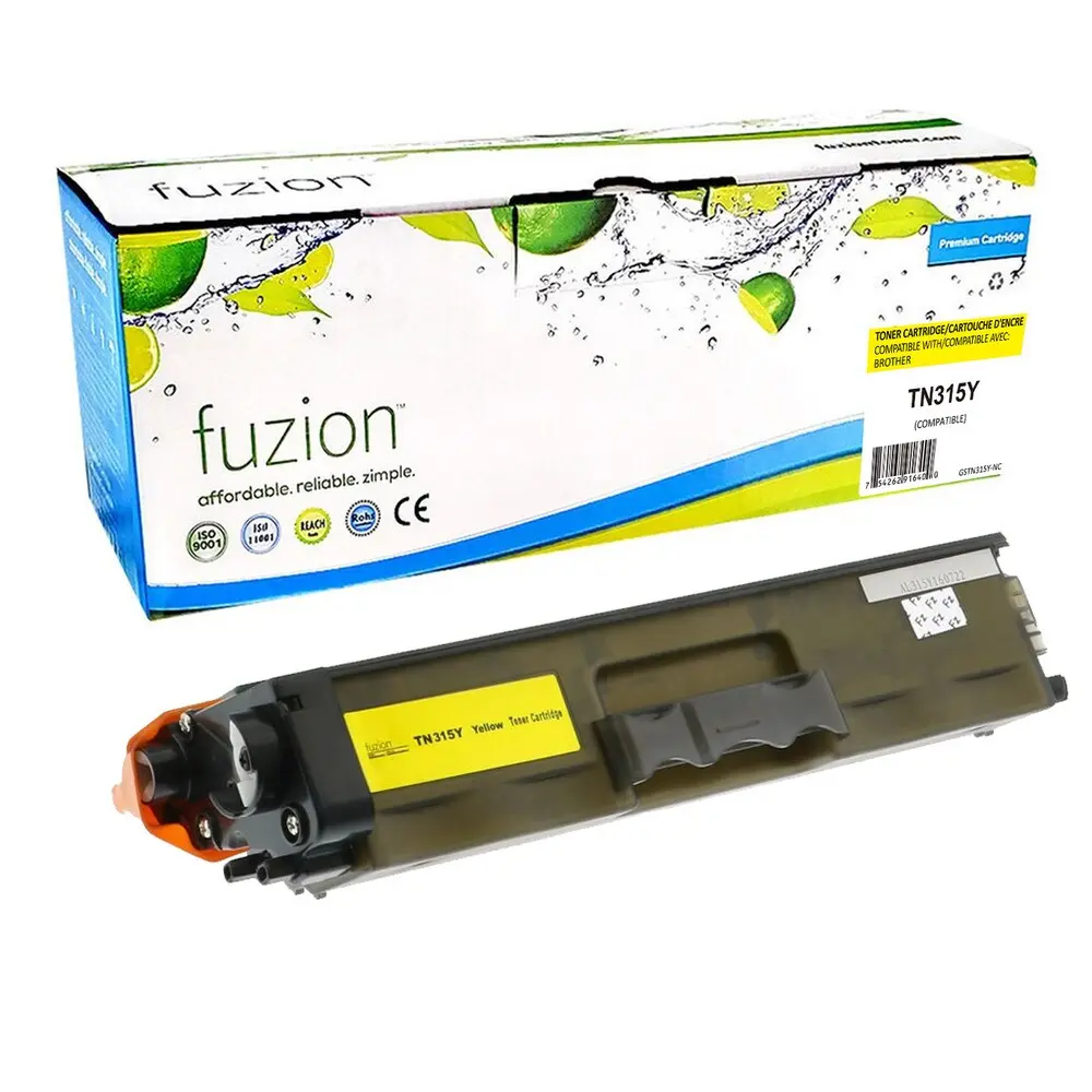 [SBRTN315Y] Compatible SBRTN315Y Yellow Toner Cartridge for Brother HL-4150CDN HL-4570 MFC-9460CDN MFC-9560CDW Series TN-315Y TN-310Y High Yield 3.5K
