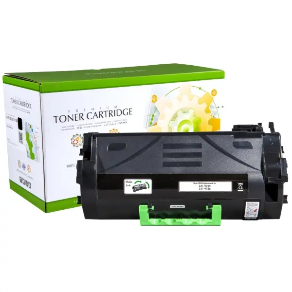Compatible SDLB5465UH Toner Cartridge for Dell B5460 B5465 Printers 331-9755 331-9756 High Yield 25K