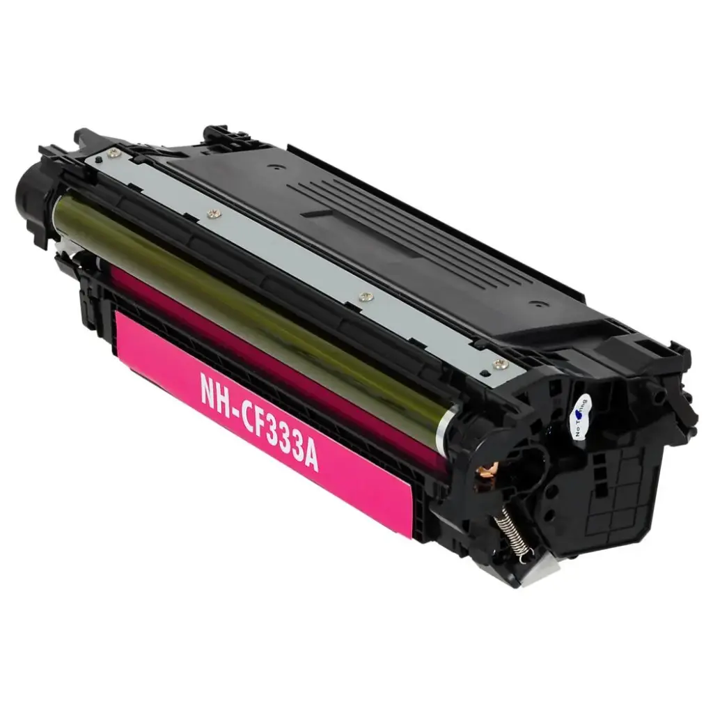Remanufactured HPCF333A Magenta Toner Cartridge for HP Color LaserJet M651dn M651xh Series CF333A 654A High Yield 15K 